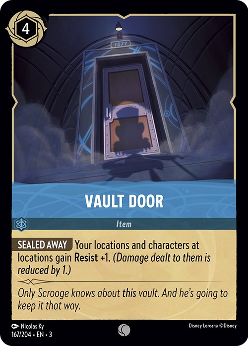 Vault Door (167/204) [Into the Inklands] | Yard's Games Ltd