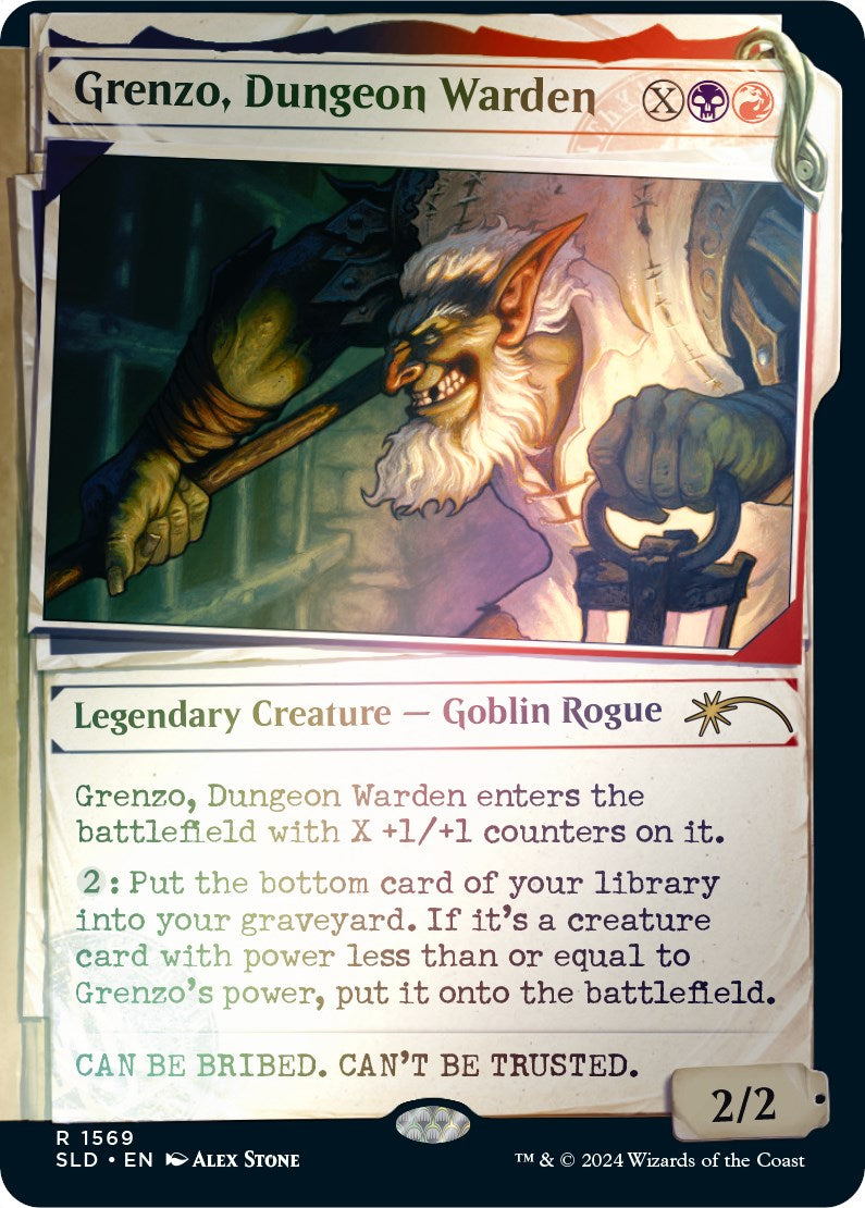 Grenzo, Dungeon Warden (Rainbow Foil) [Secret Lair Drop Series] | Yard's Games Ltd