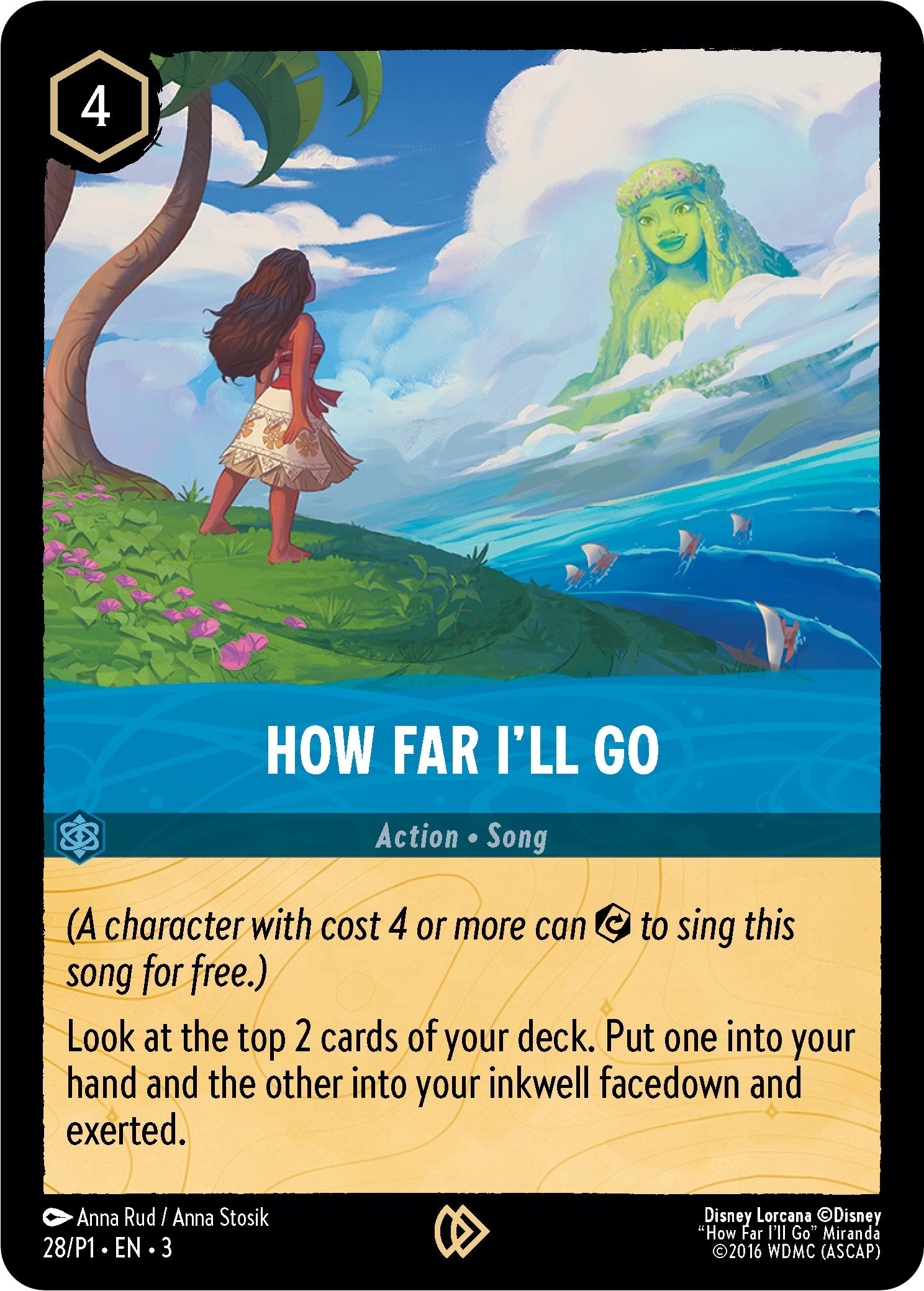 How Far I'll Go (28) [Promo Cards] | Yard's Games Ltd