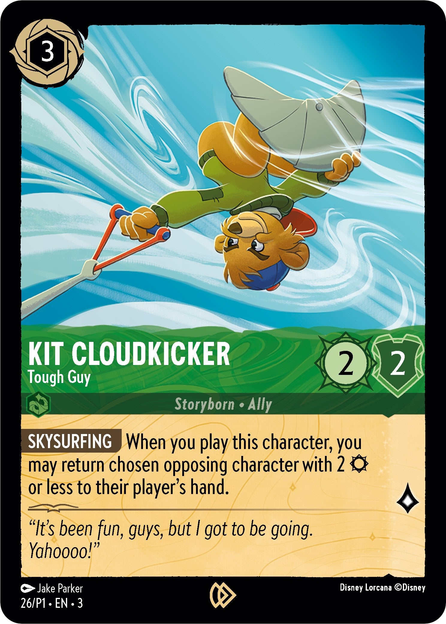 Kit Cloudkicker - Tough Guy (26) [Promo Cards] | Yard's Games Ltd