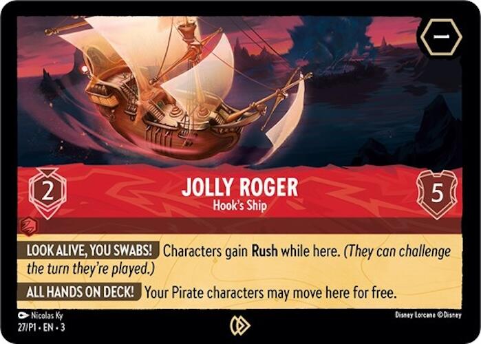 Jolly Roger - Hook's Ship (27) [Promo Cards] | Yard's Games Ltd