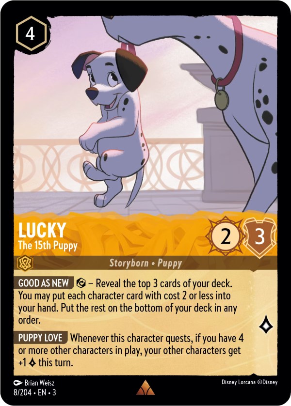 Lucky - The 15th Puppy (8/204) [Into the Inklands] | Yard's Games Ltd