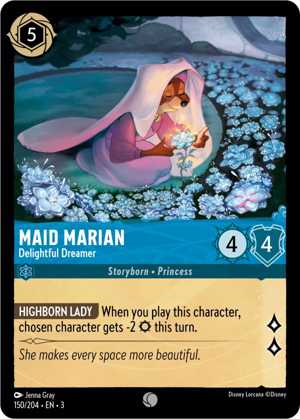 Maid Marian - Delightful Dreamer (150/204) [Into the Inklands] | Yard's Games Ltd