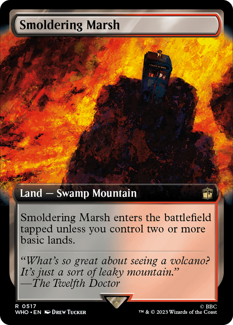 Smoldering Marsh (Extended Art) [Doctor Who] | Yard's Games Ltd