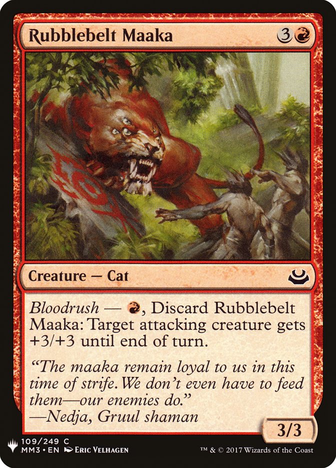 Rubblebelt Maaka [Mystery Booster] | Yard's Games Ltd