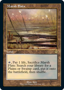 Marsh Flats (Retro Foil Etched) [Modern Horizons 2] | Yard's Games Ltd