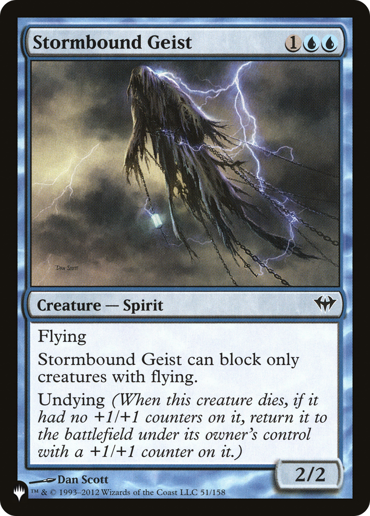 Stormbound Geist [The List] | Yard's Games Ltd