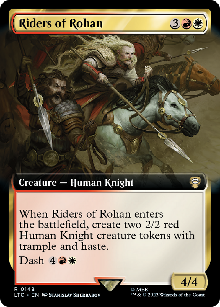 Riders of Rohan (Extended Art) [The Lord of the Rings: Tales of Middle-Earth Commander] | Yard's Games Ltd