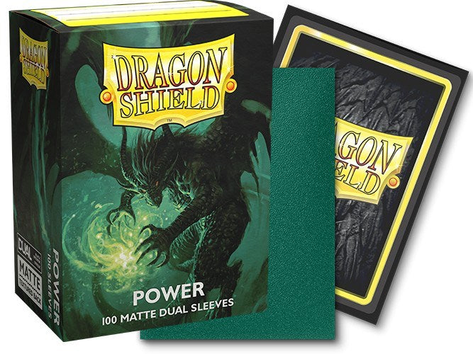 Dragon Shield: Standard 100ct Sleeves - Power (Dual Matte) | Yard's Games Ltd