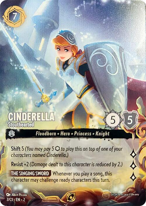 Cinderella - Stouthearted (3) [Promo Cards] | Yard's Games Ltd