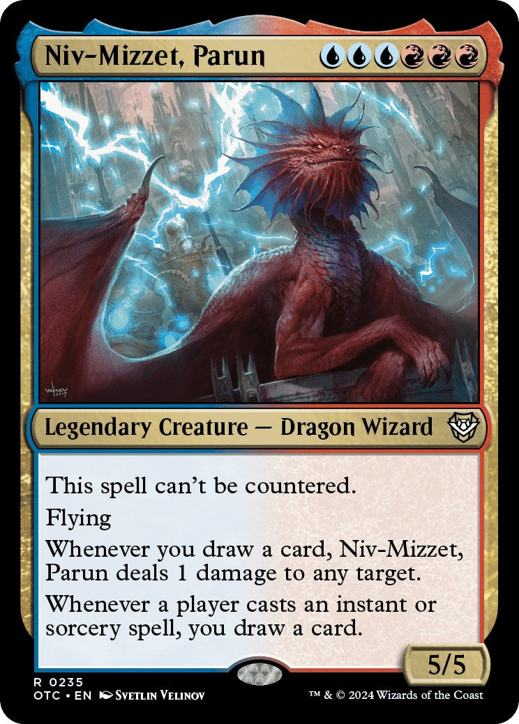 Niv-Mizzet, Parun [Outlaws of Thunder Junction Commander] | Yard's Games Ltd