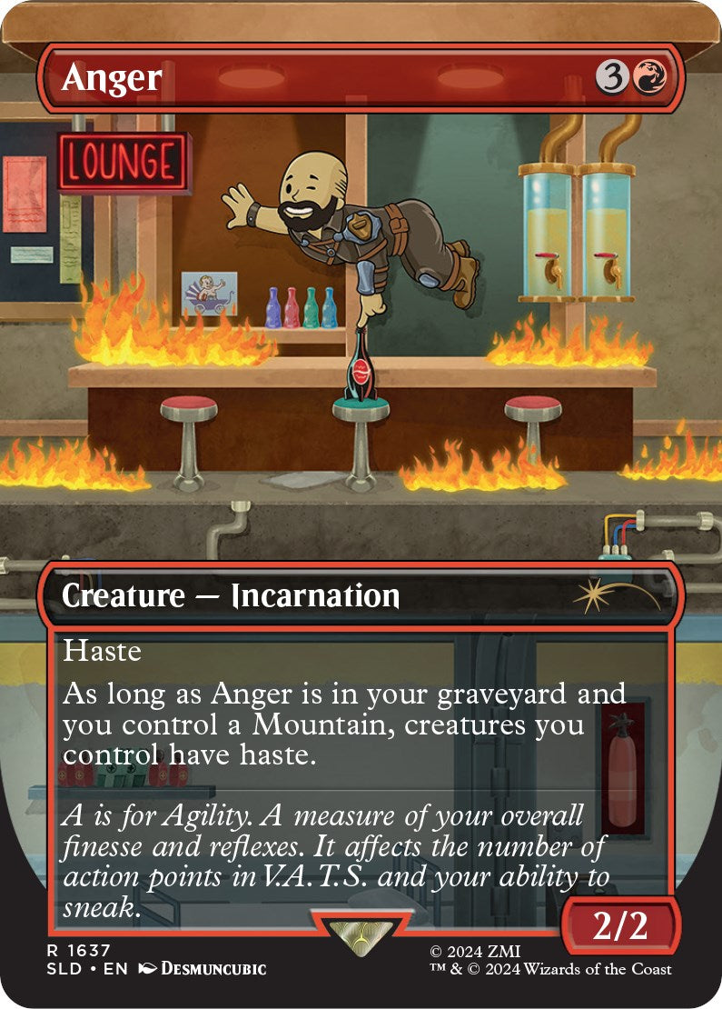 Anger [Secret Lair Drop Series] | Yard's Games Ltd