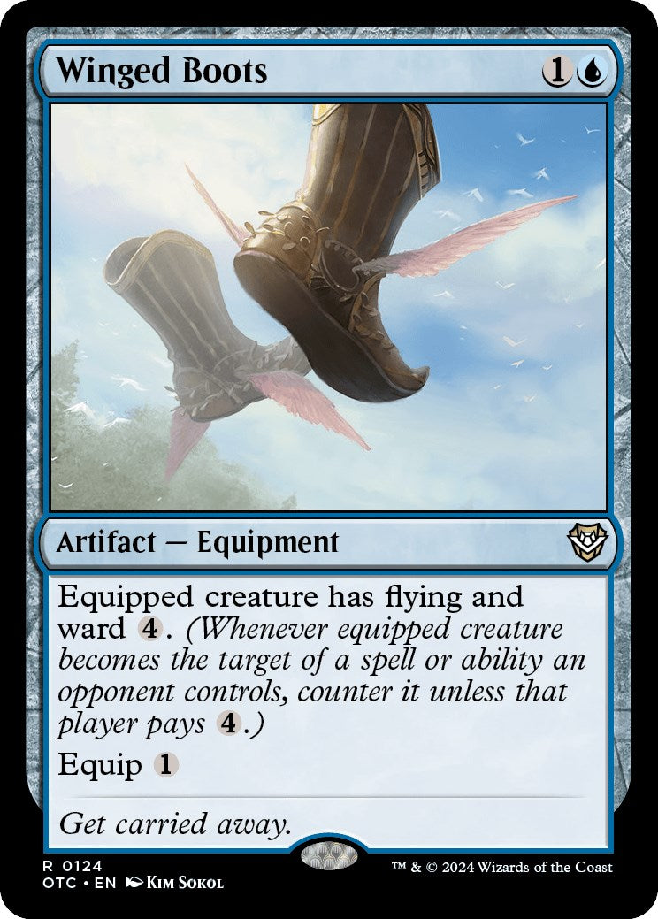 Winged Boots [Outlaws of Thunder Junction Commander] | Yard's Games Ltd