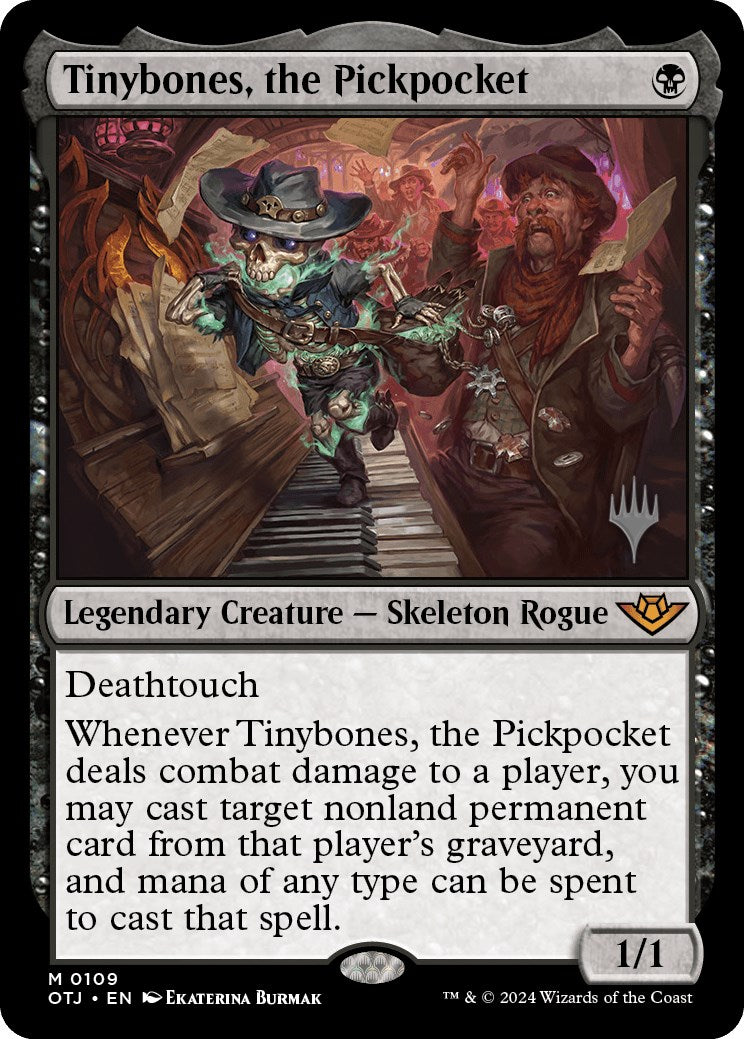 Tinybones, the Pickpocket (Promo Pack) [Outlaws of Thunder Junction Promos] | Yard's Games Ltd