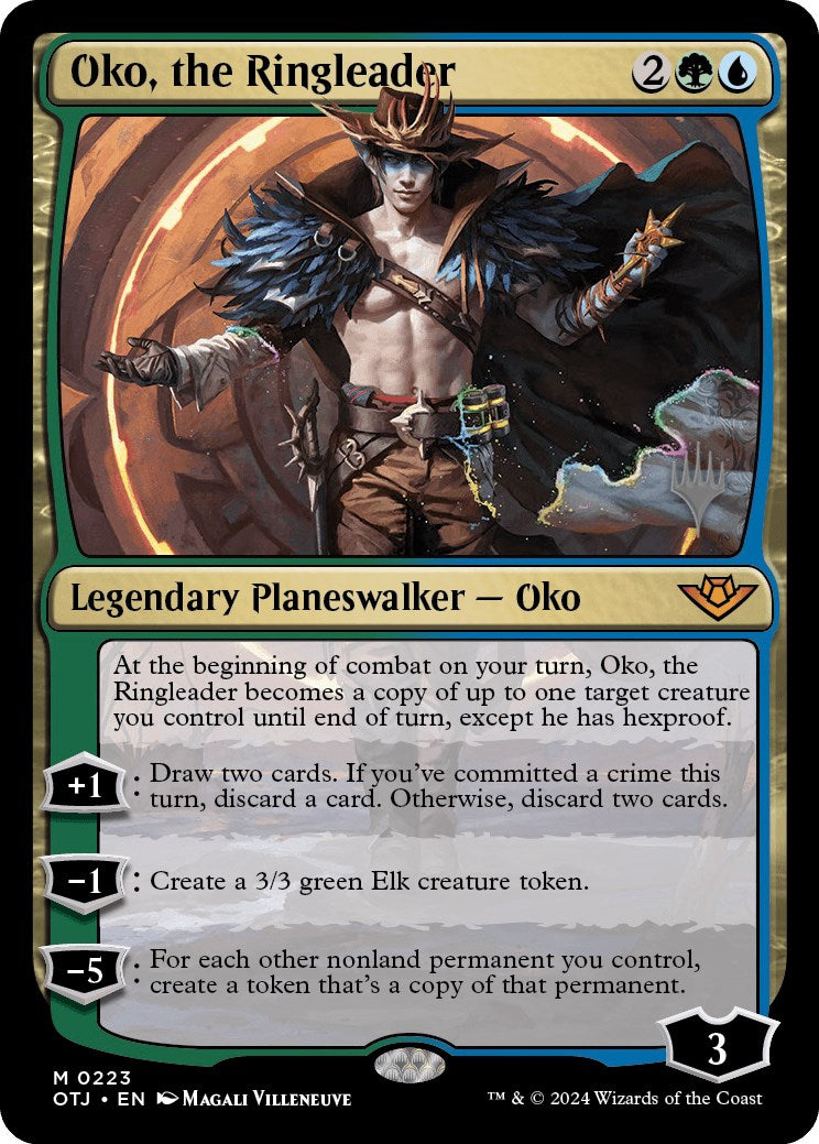 Oko, the Ringleader (Promo Pack) [Outlaws of Thunder Junction Promos] | Yard's Games Ltd