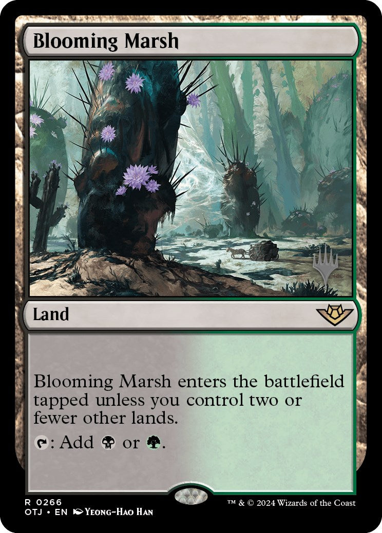 Blooming Marsh (Promo Pack) [Outlaws of Thunder Junction Promos] | Yard's Games Ltd