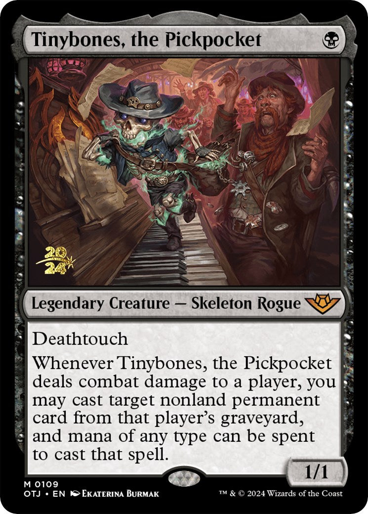 Tinybones, the Pickpocket [Outlaws of Thunder Junction Prerelease Promos] | Yard's Games Ltd