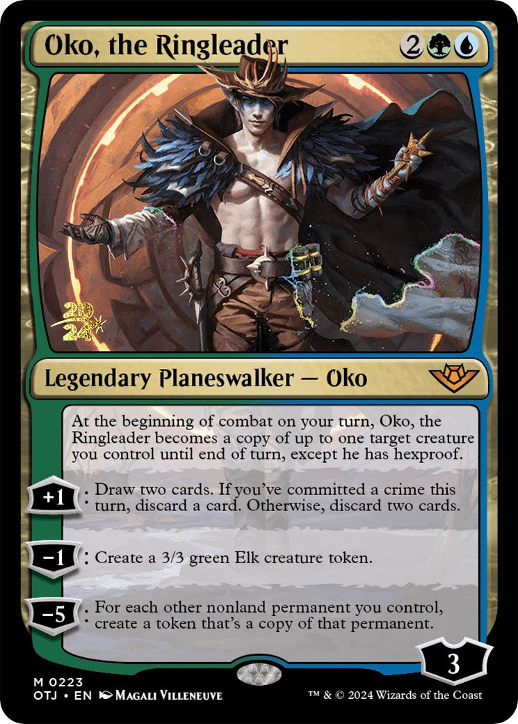 Oko, the Ringleader [Outlaws of Thunder Junction Prerelease Promos] | Yard's Games Ltd