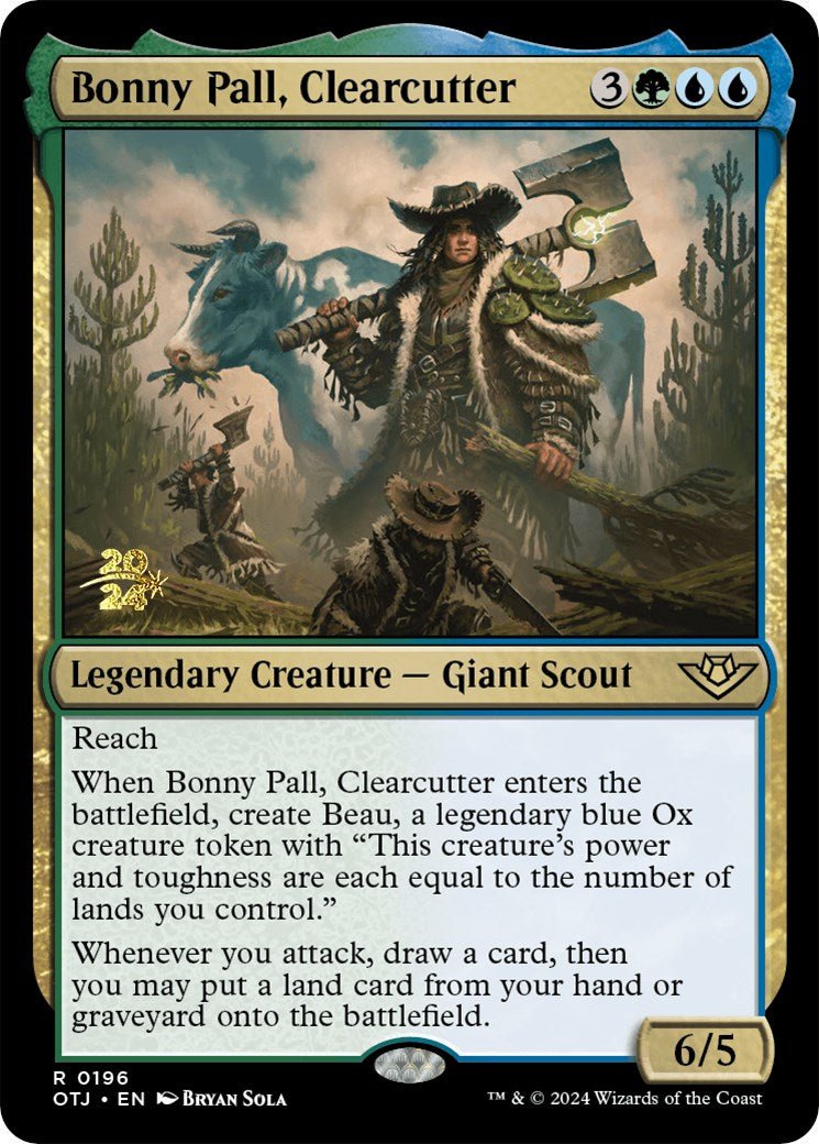 Bonny Pall, Clearcutter [Outlaws of Thunder Junction Prerelease Promos] | Yard's Games Ltd