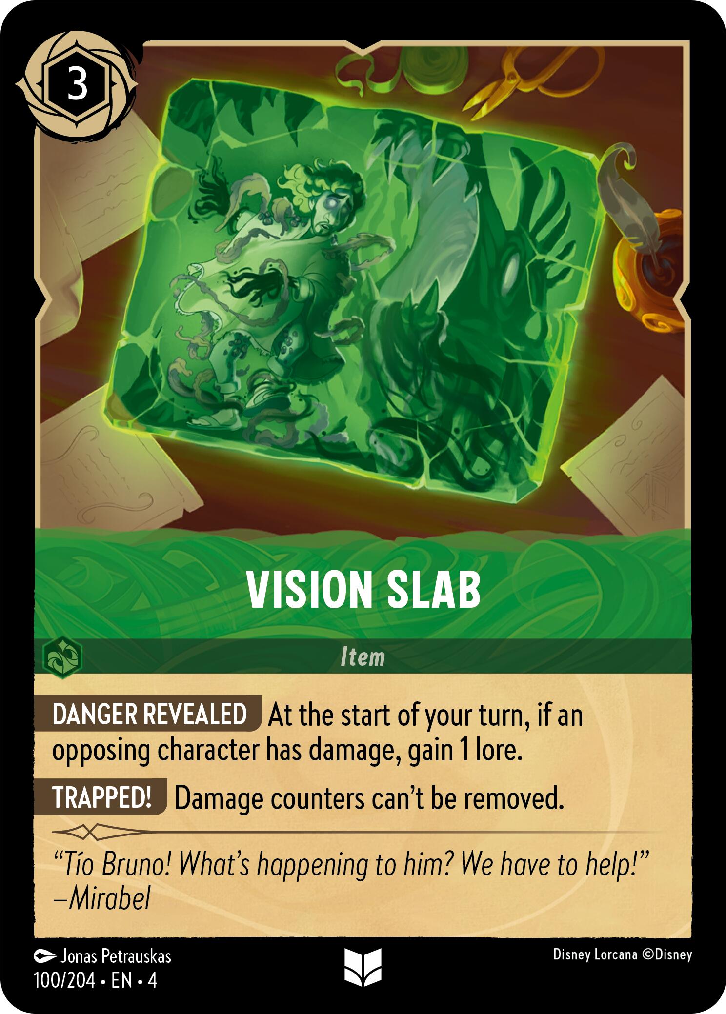 Vision Slab (100/204) [Ursula's Return] | Yard's Games Ltd