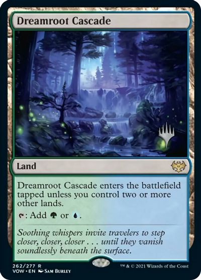 Dreamroot Cascade (Promo Pack) [Innistrad: Crimson Vow Promos] | Yard's Games Ltd