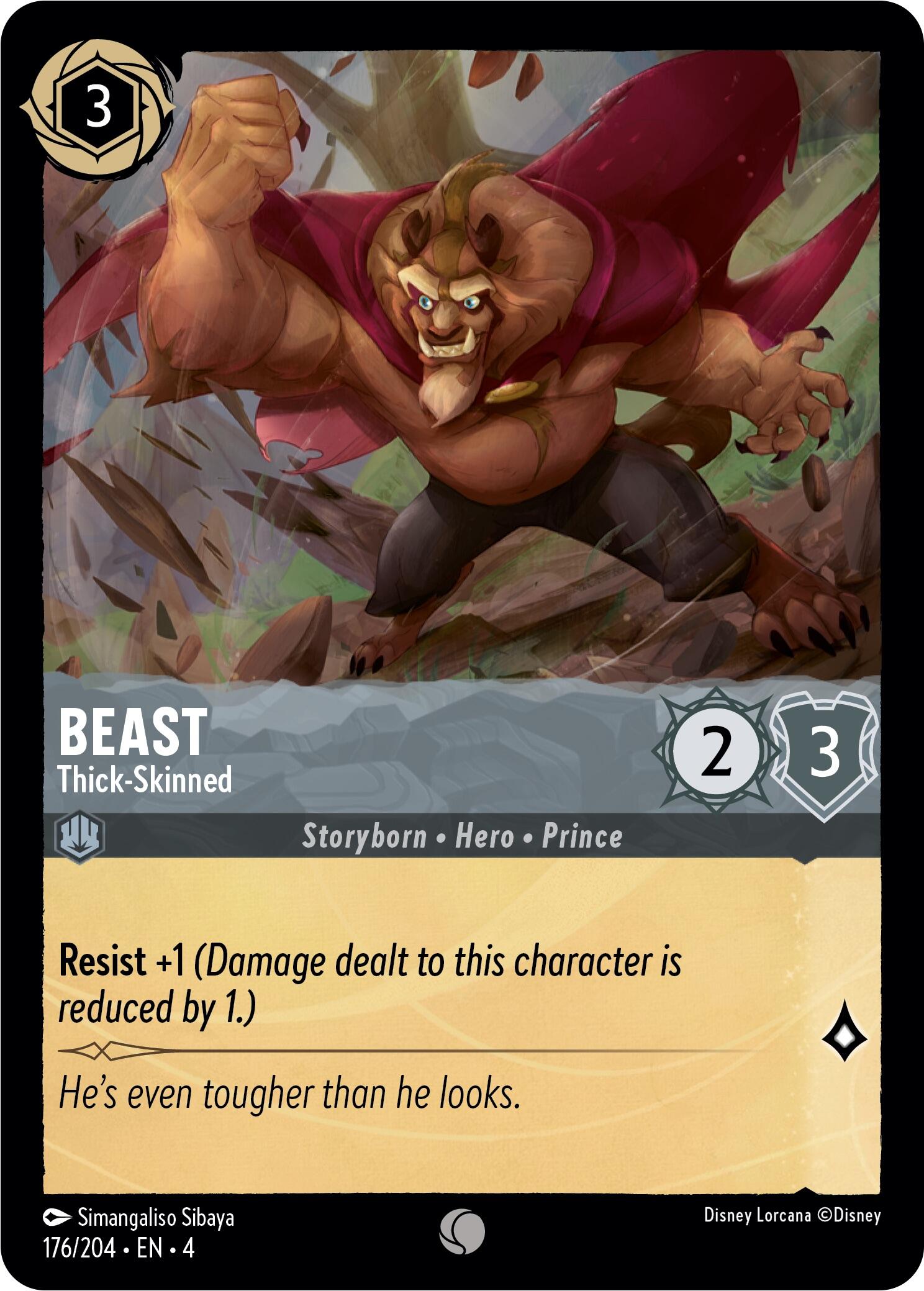 Beast - Thick-Skinned (176/204) [Ursula's Return] | Yard's Games Ltd