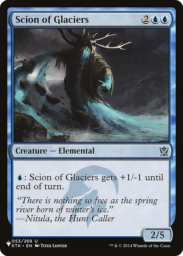 Scion of Glaciers [The List] | Yard's Games Ltd