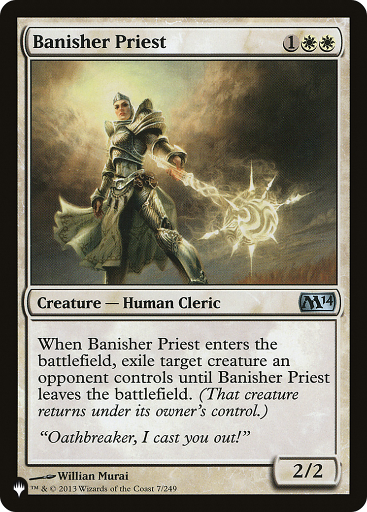 Banisher Priest [The List] | Yard's Games Ltd