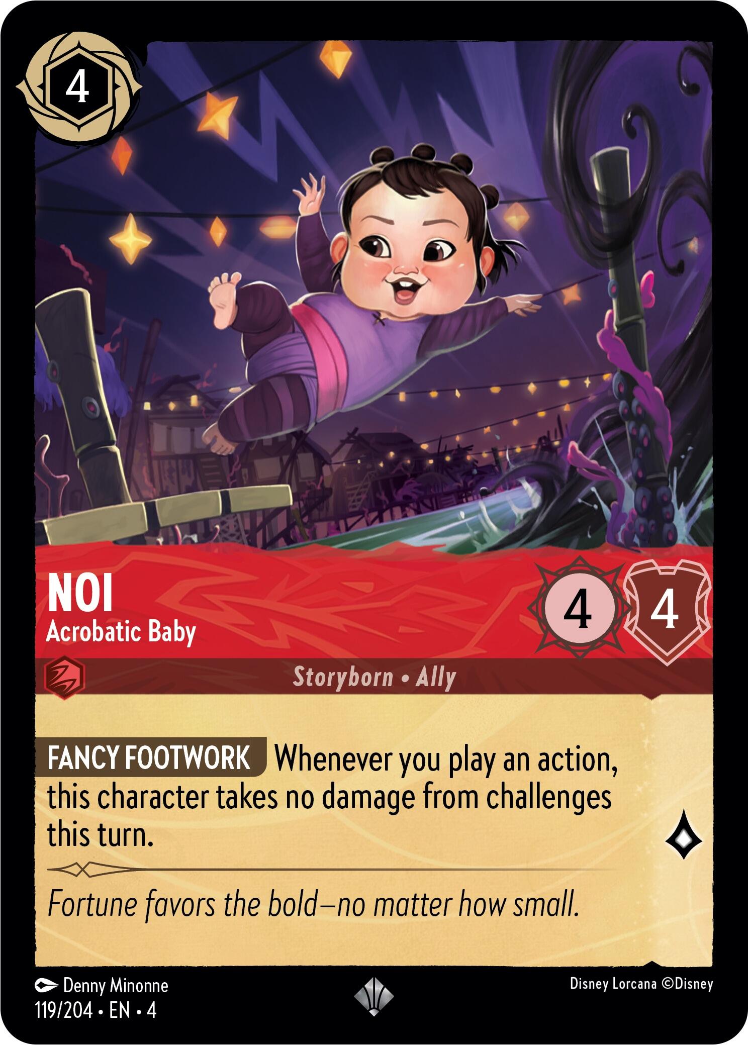 Noi - Acrobatic Baby (119/204) [Ursula's Return] | Yard's Games Ltd