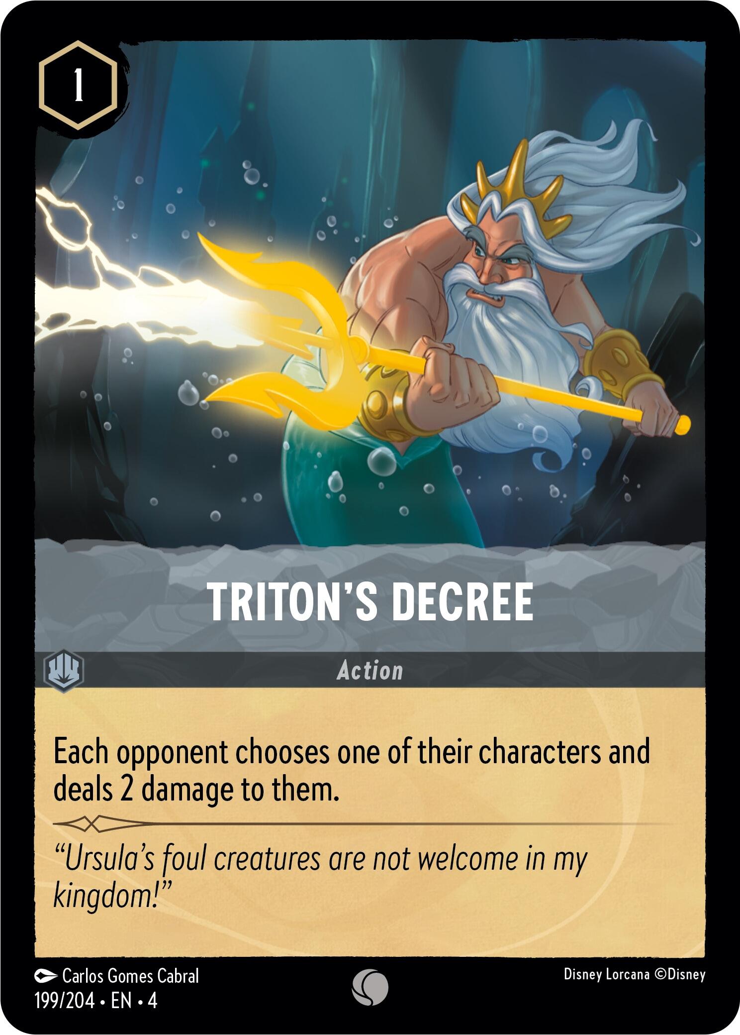 Triton's Decree (199/204) [Ursula's Return] | Yard's Games Ltd