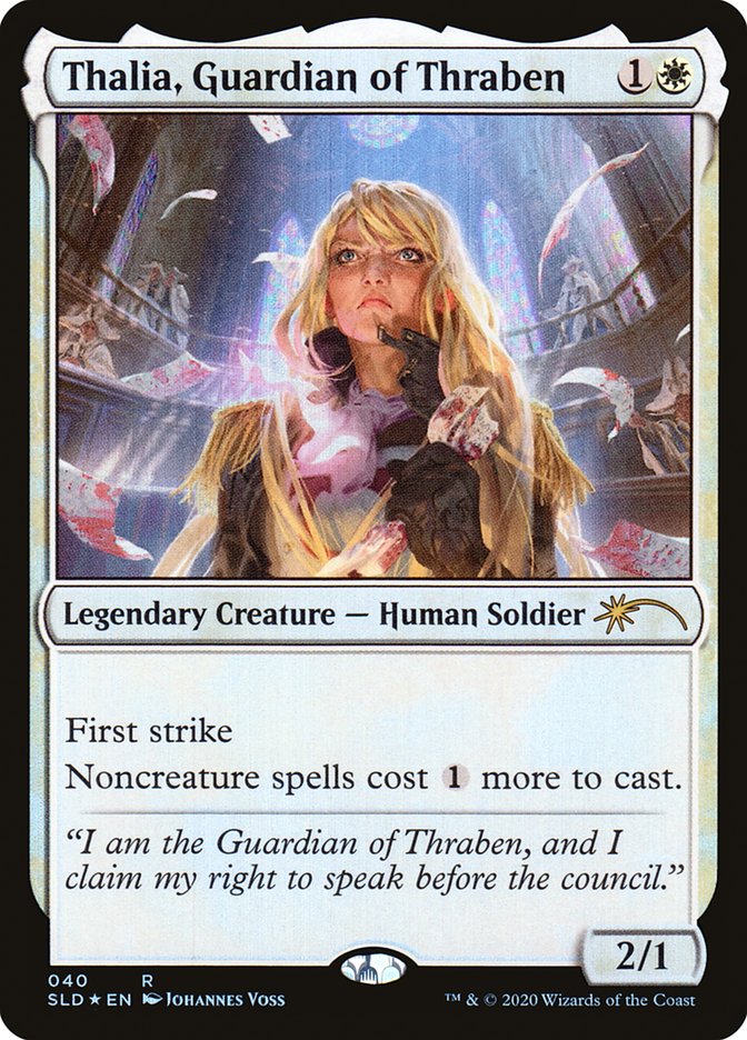 Thalia, Guardian of Thraben (40) [Secret Lair Drop Series] | Yard's Games Ltd