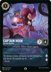 Captain Hook - Devious Duelist (3/31) [Illumineer's Quest: Deep Trouble] | Yard's Games Ltd