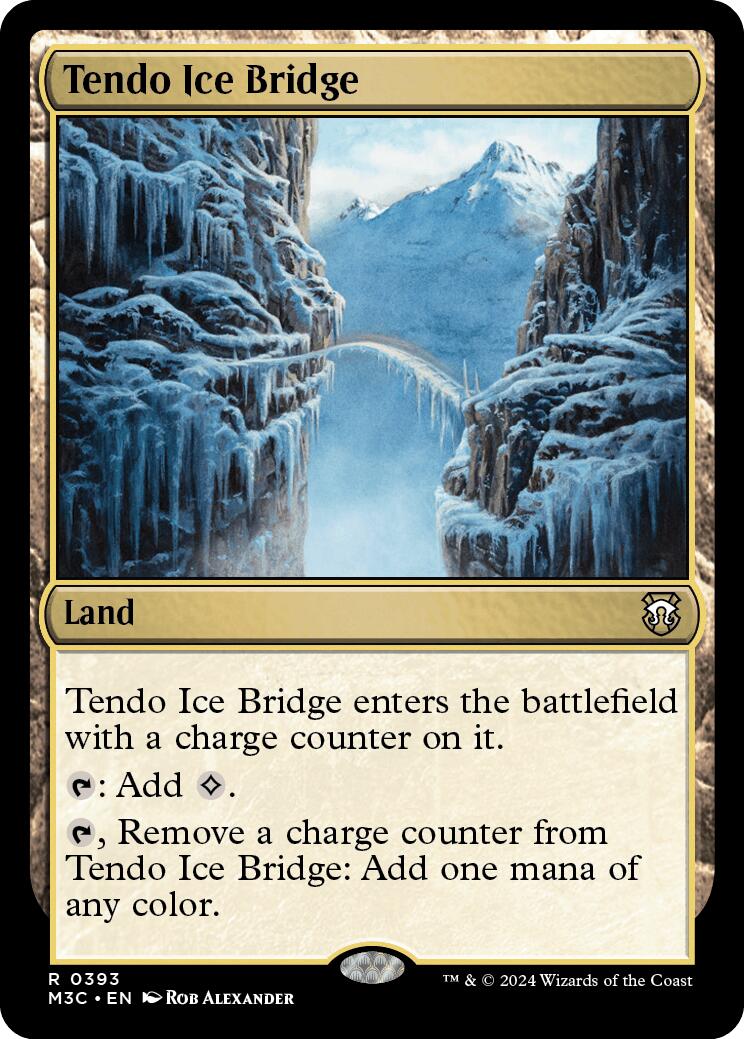 Tendo Ice Bridge [Modern Horizons 3 Commander] | Yard's Games Ltd