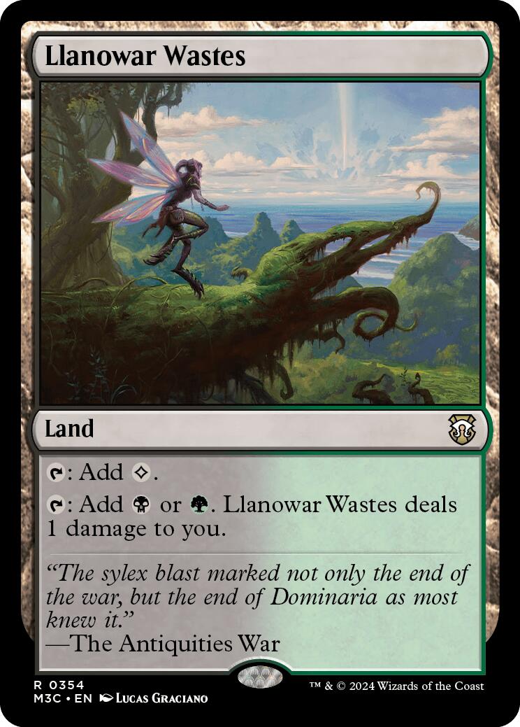 Llanowar Wastes [Modern Horizons 3 Commander] | Yard's Games Ltd