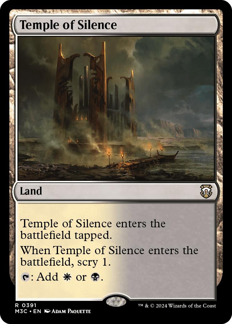 Temple of Silence [Modern Horizons 3 Commander] | Yard's Games Ltd