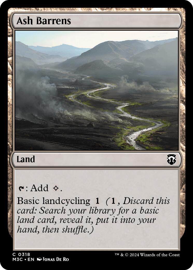 Ash Barrens [Modern Horizons 3 Commander] | Yard's Games Ltd