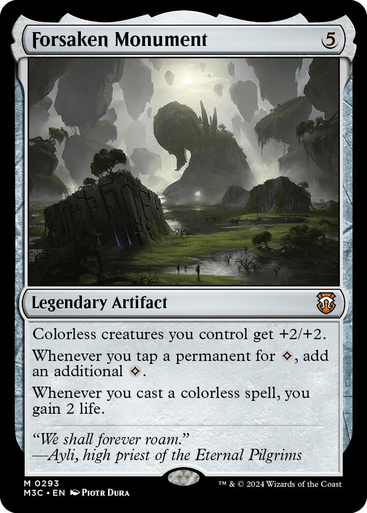 Forsaken Monument [Modern Horizons 3 Commander] | Yard's Games Ltd