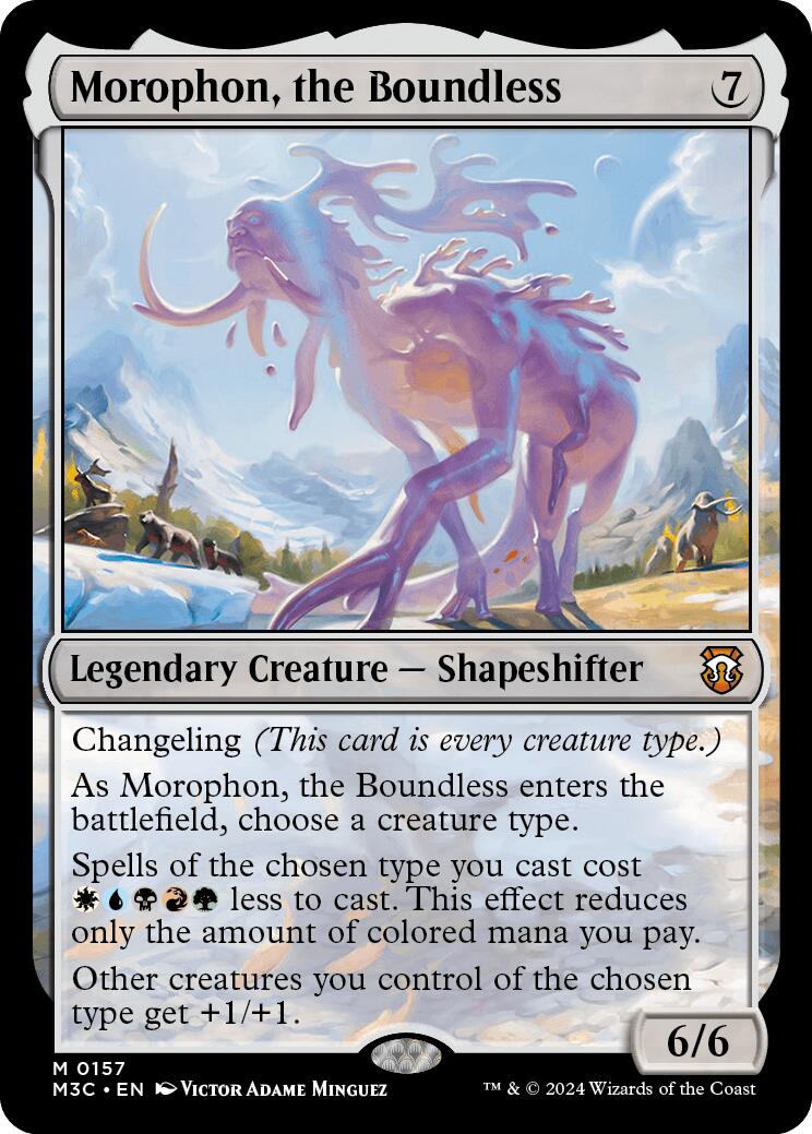 Morophon, the Boundless [Modern Horizons 3 Commander] | Yard's Games Ltd