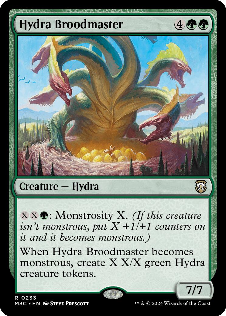 Hydra Broodmaster [Modern Horizons 3 Commander] | Yard's Games Ltd