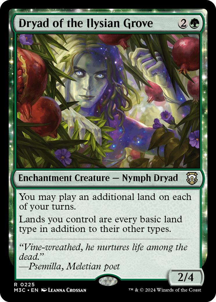 Dryad of the Ilysian Grove [Modern Horizons 3 Commander] | Yard's Games Ltd