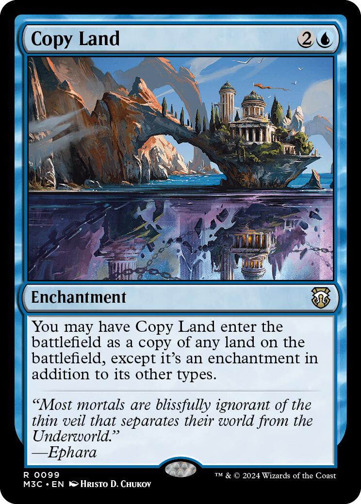 Copy Land [Modern Horizons 3 Commander] | Yard's Games Ltd