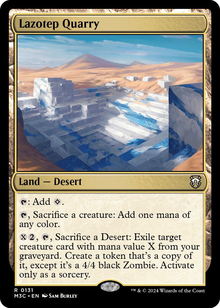 Lazotep Quarry [Modern Horizons 3 Commander] | Yard's Games Ltd