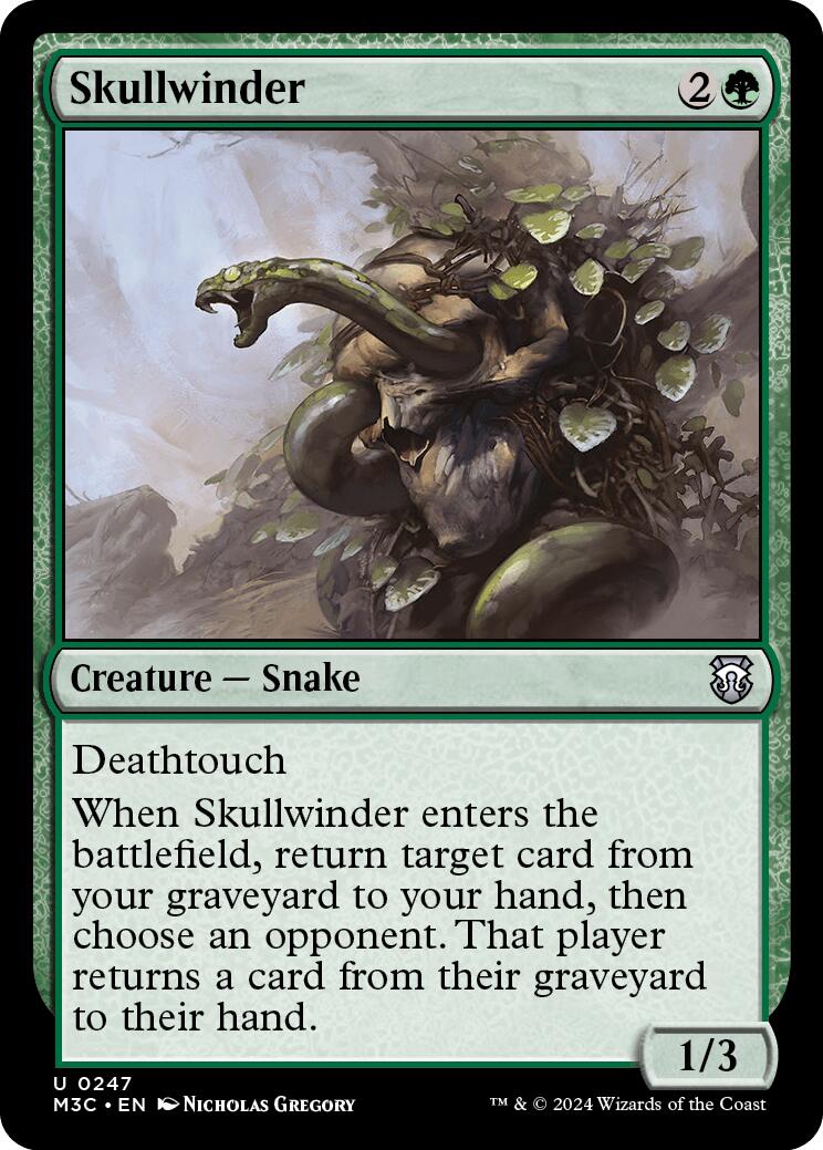 Skullwinder [Modern Horizons 3 Commander] | Yard's Games Ltd