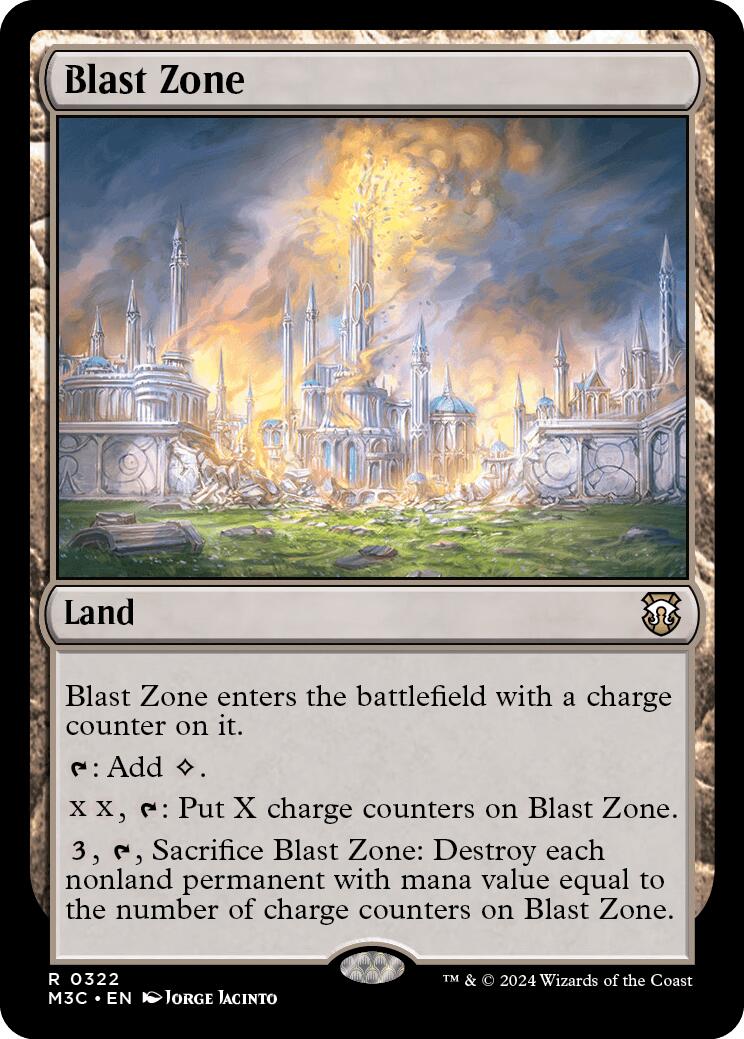 Blast Zone [Modern Horizons 3 Commander] | Yard's Games Ltd