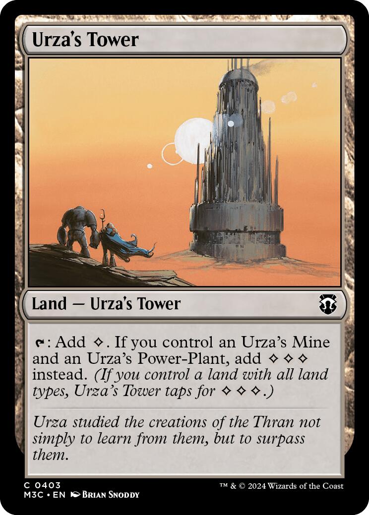 Urza's Tower [Modern Horizons 3 Commander] | Yard's Games Ltd