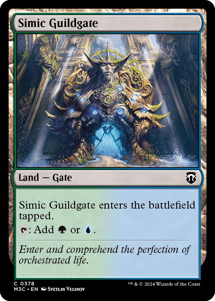 Simic Guildgate [Modern Horizons 3 Commander] | Yard's Games Ltd