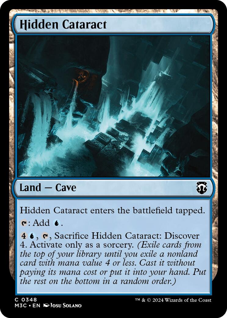 Hidden Cataract [Modern Horizons 3 Commander] | Yard's Games Ltd