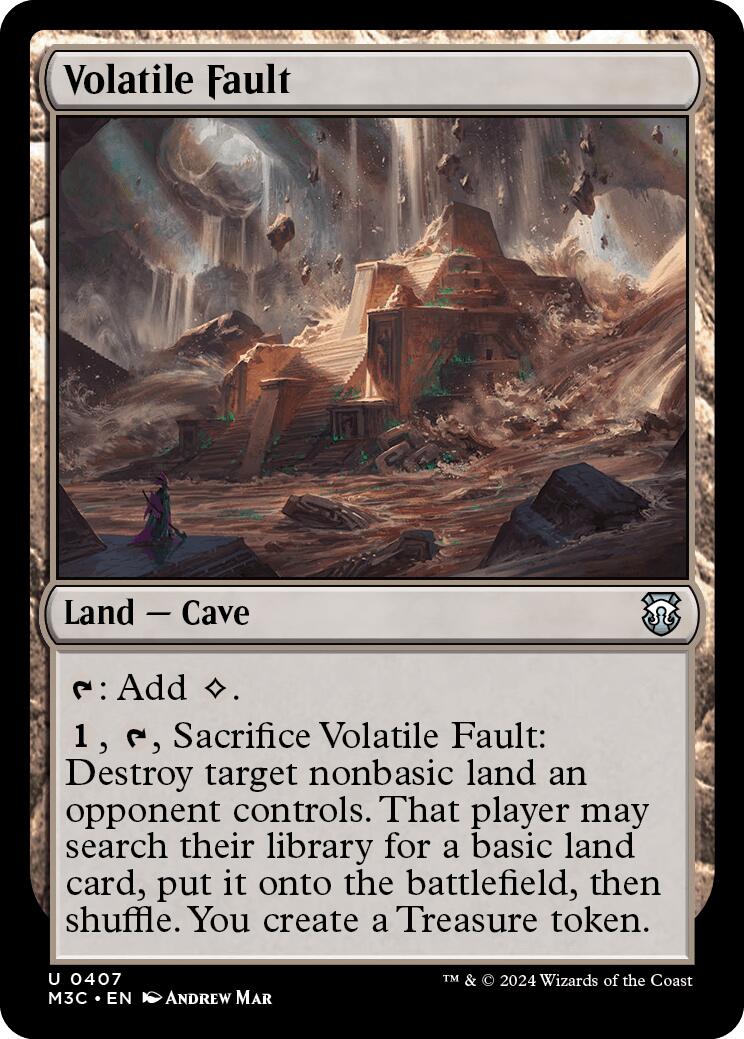 Volatile Fault [Modern Horizons 3 Commander] | Yard's Games Ltd