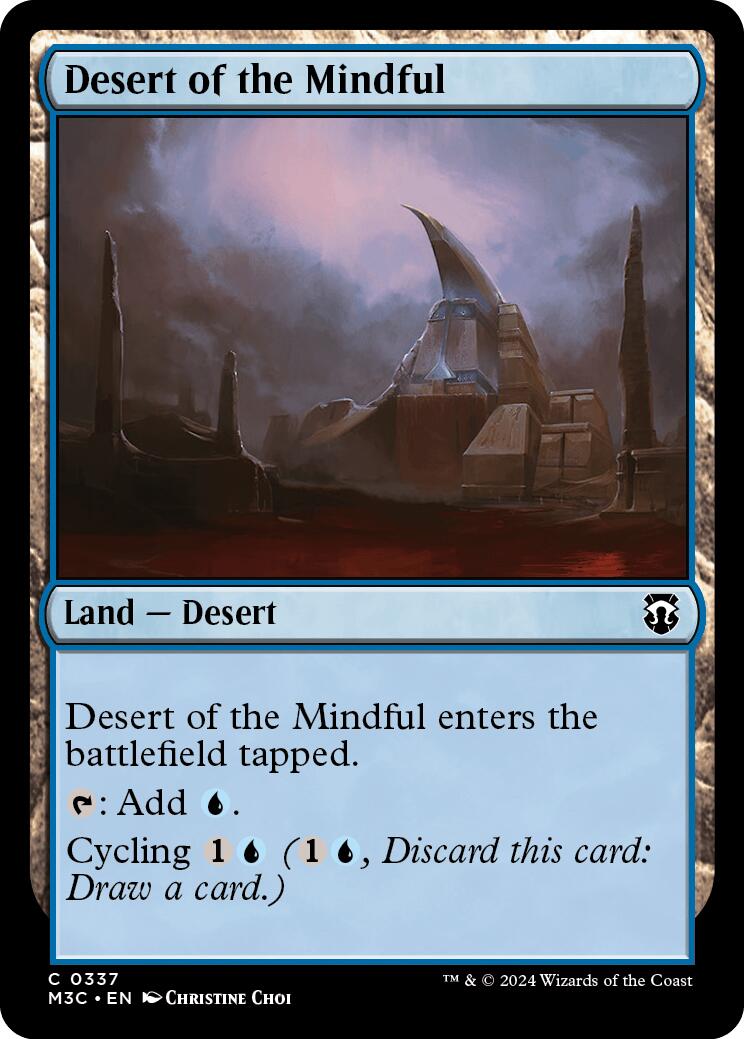 Desert of the Mindful [Modern Horizons 3 Commander] | Yard's Games Ltd