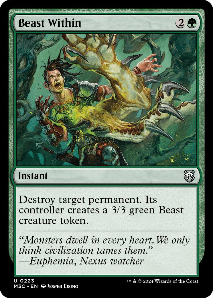 Beast Within [Modern Horizons 3 Commander] | Yard's Games Ltd